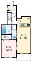 泉ケ丘駅 徒歩15分 1階の物件間取画像